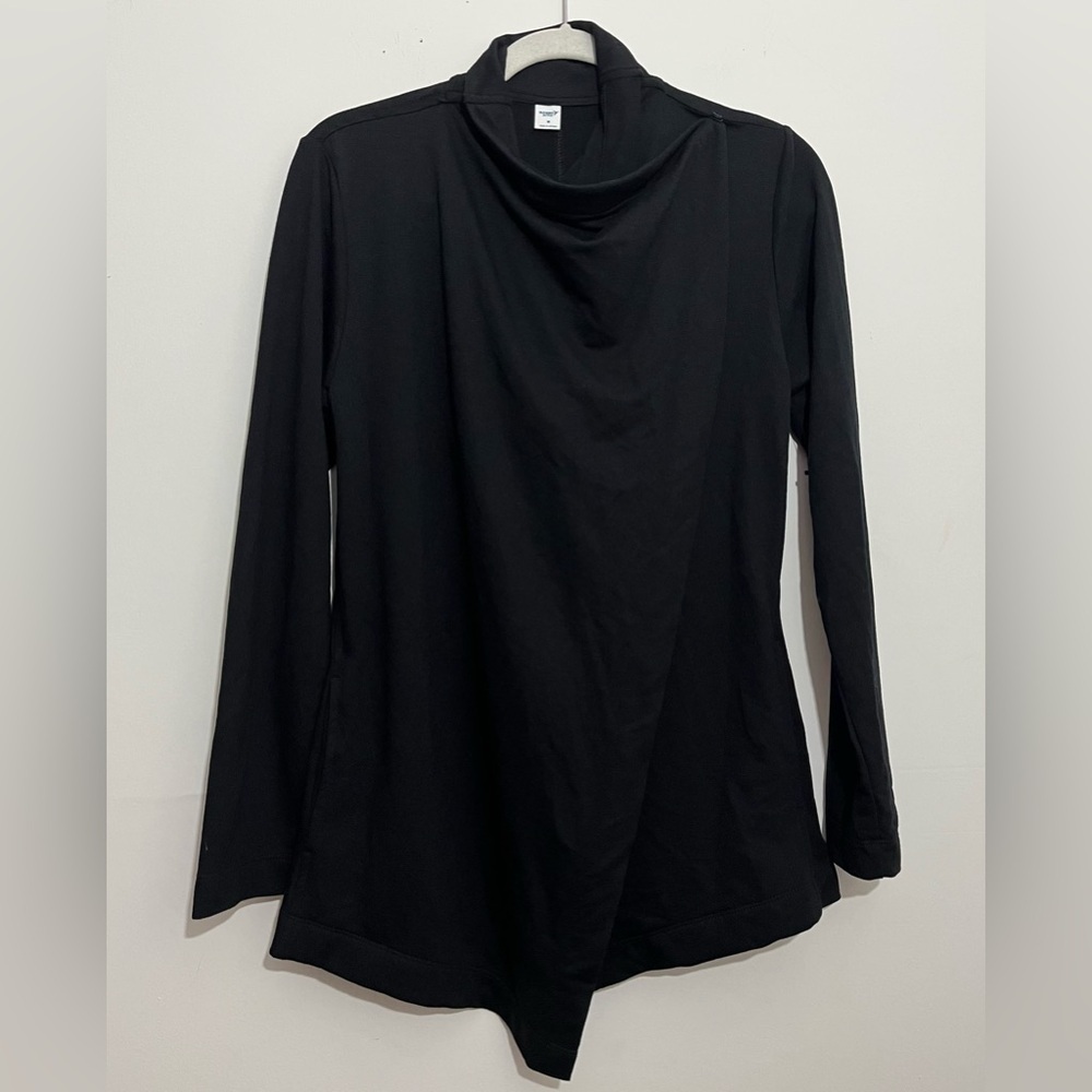 Old Navy Active Black Drape Cardigan NWOT Size M - Picture 6 of 10